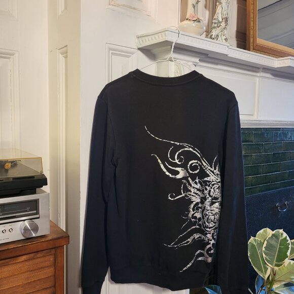 Versace Graphic Print Crew Neck Sweatshirt - Picture 4 of 7